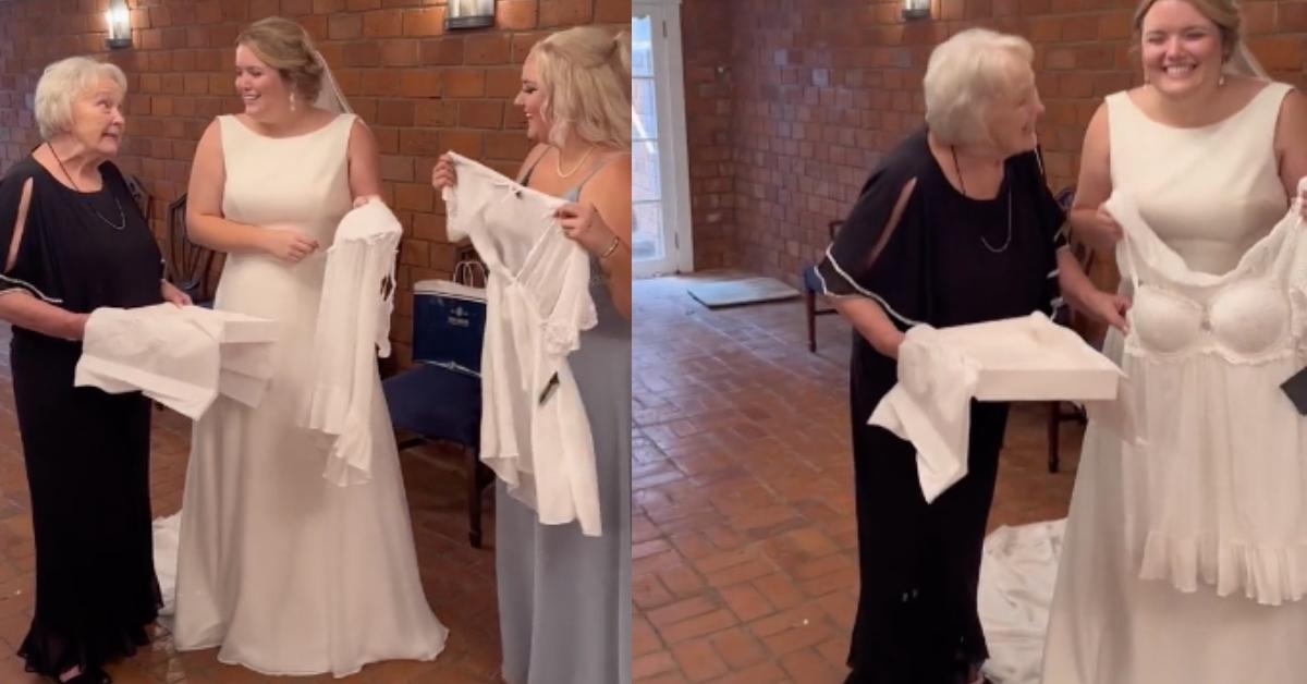 Grandma Gifts Bride With Lingerie Minutes Before Her Wedding
