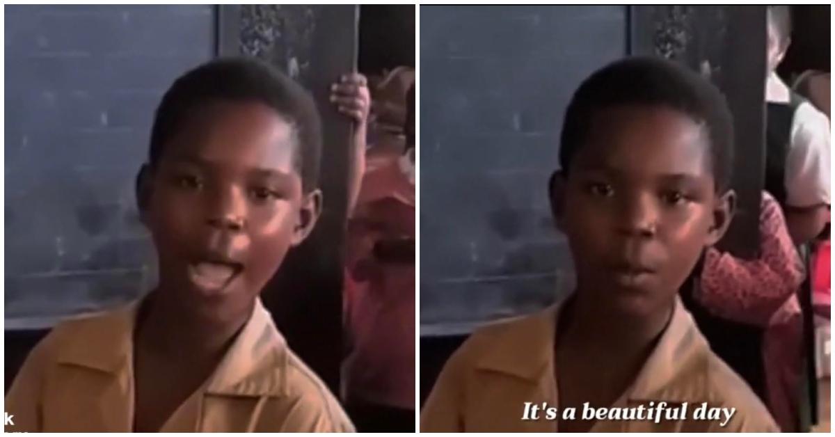 Meet the TikTok Kid That Sings "It's a Beautiful Day"