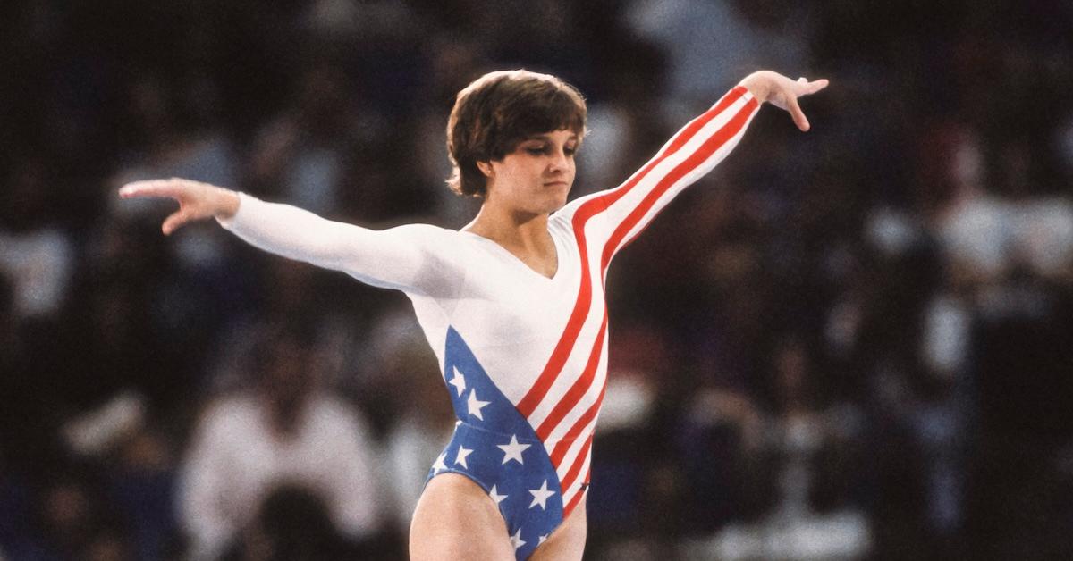 Mary Lou Retton at the 1984 Olympics