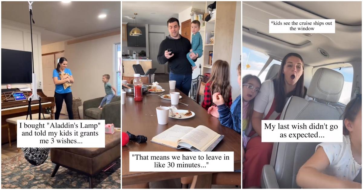 Mom's Genie Wish for a Disney Cruise Backfires on Her