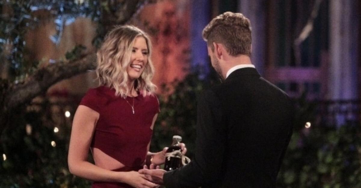 Danielle Maltby and Nick Viall on 'The Bachelor.'