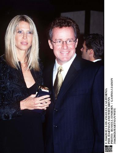 Brynn Omdahl and Phil Hartman at a Los Angeles event
