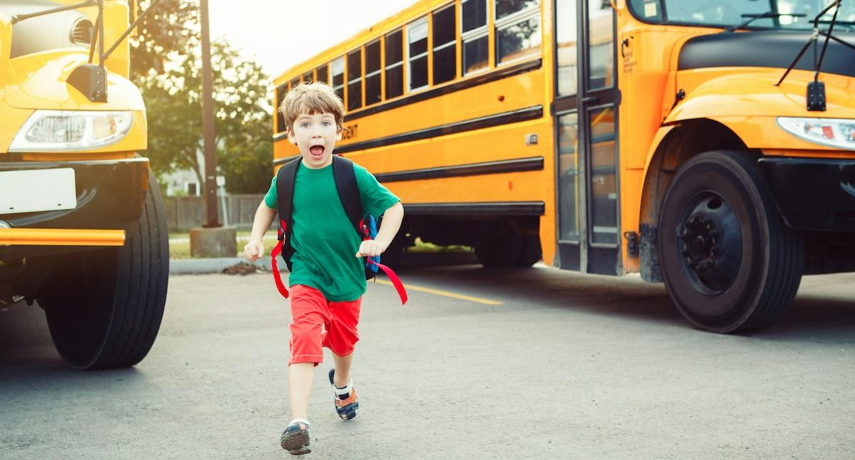 boy school bus