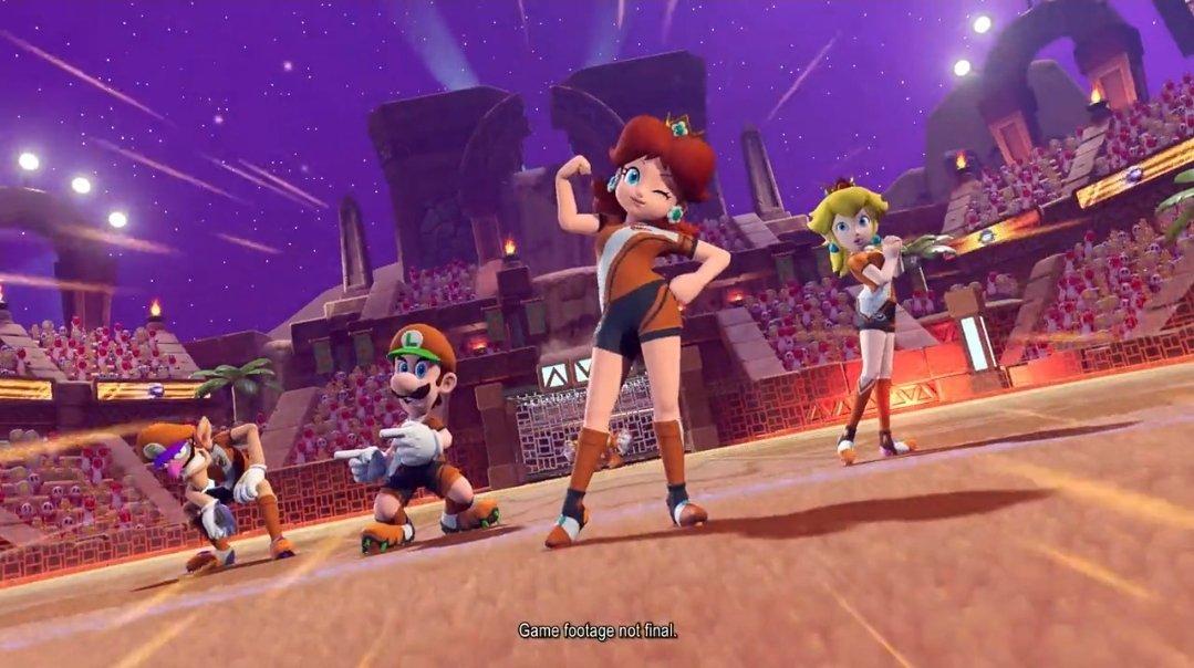 Daisy in 'Mario Strikers: Battle League'