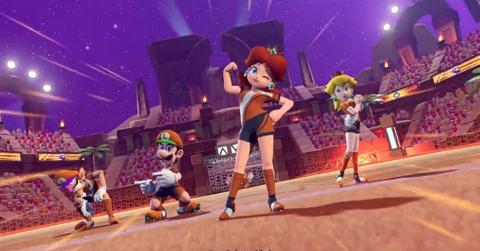 Daisy in 'Mario Strikers: Battle League'