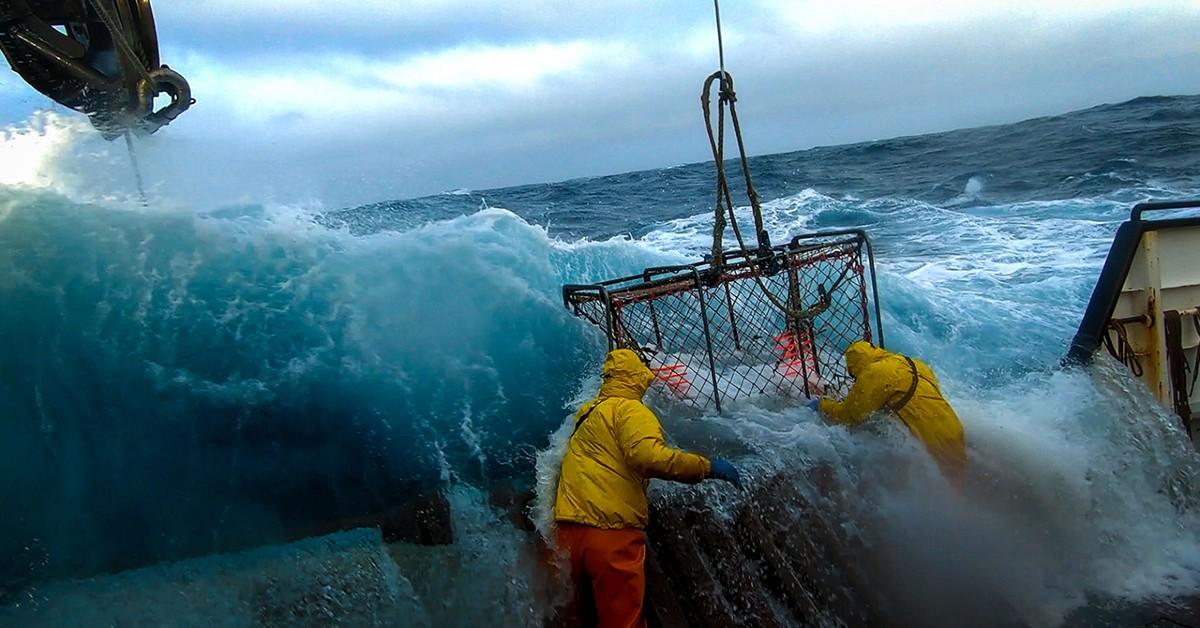 Crab fisherman on a boat in 'Deadliest Catch'