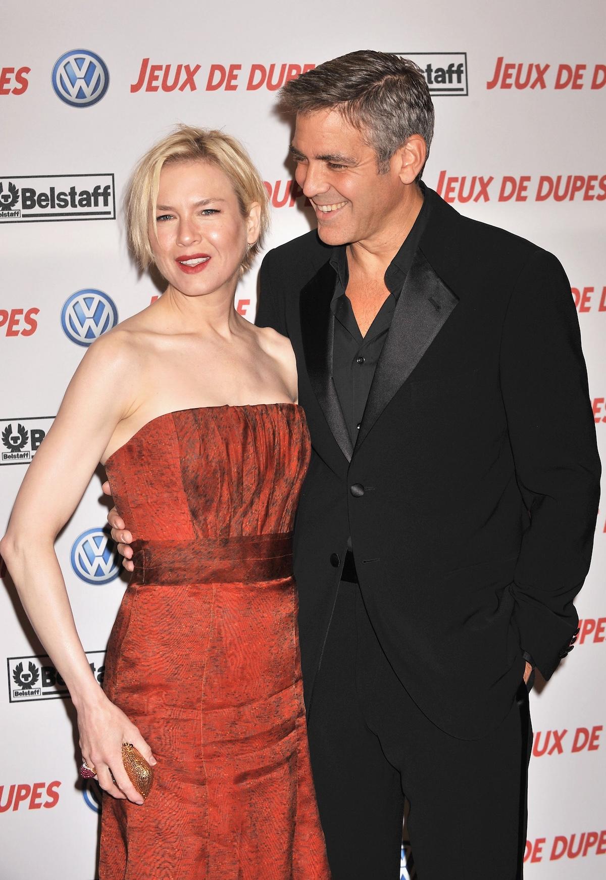 Renee Zellweger and George Clooney