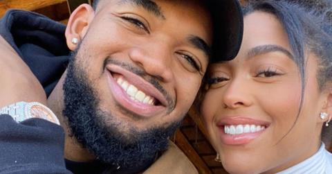 Karl-Anthony Towns and Jordyn Woods