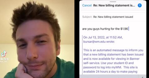 TikToker University 2 Dollar Bill