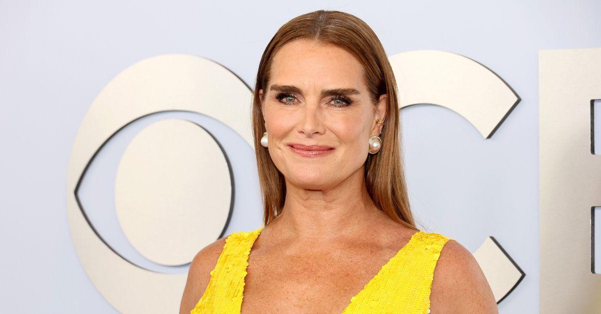 Brooke Shields attends the 77th Annual Tony Awards