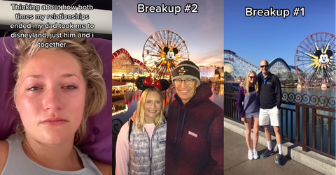 TikTok Disneyland Dad Breakup