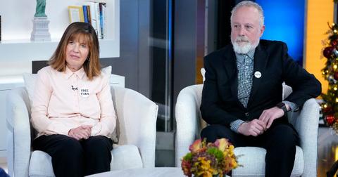 Parents of Wall Street Journal reporter Evan Gershkovich, Ella Milman and Mikhail Gershkovich are interviewed during 'Fox & Friends'
