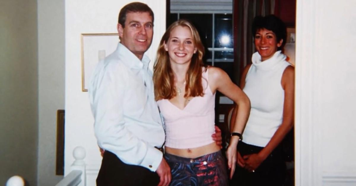 Prince Andrew, Virginia Roberts Giuffre, and Ghislaine Maxwell