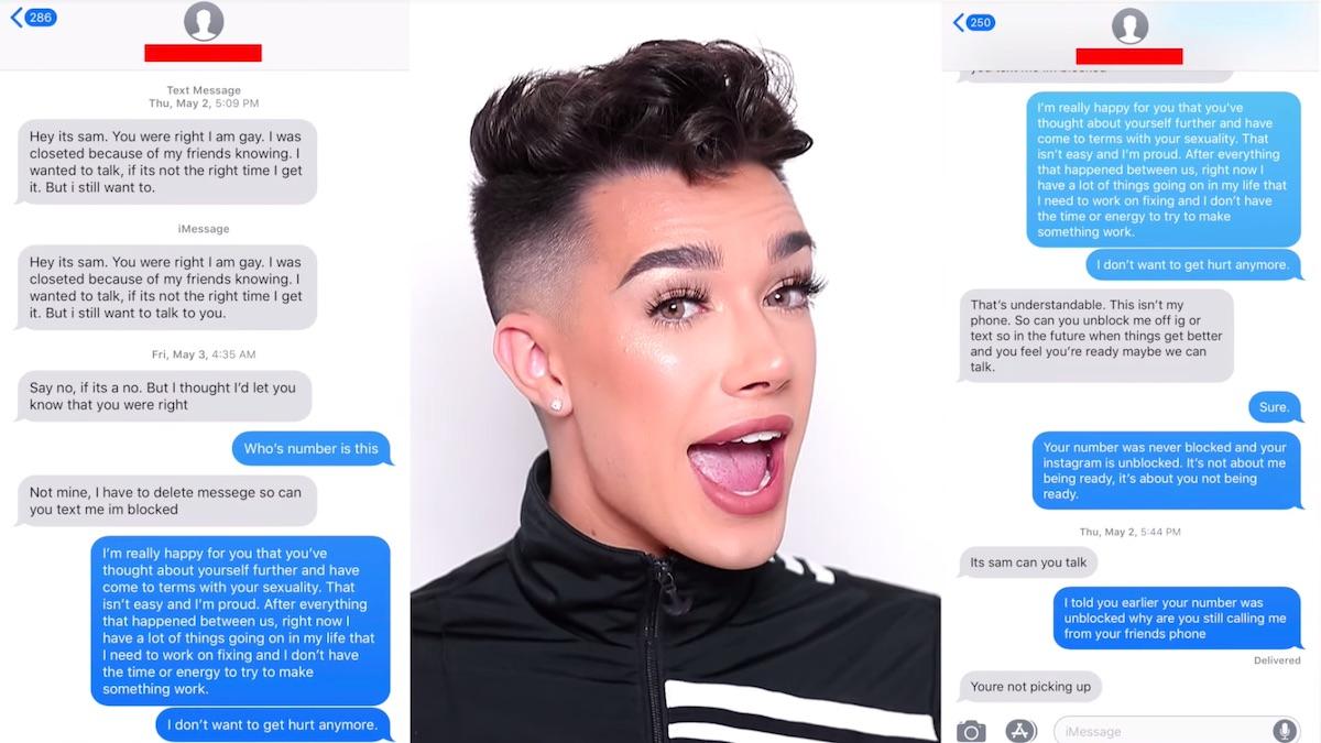 james charles lies video