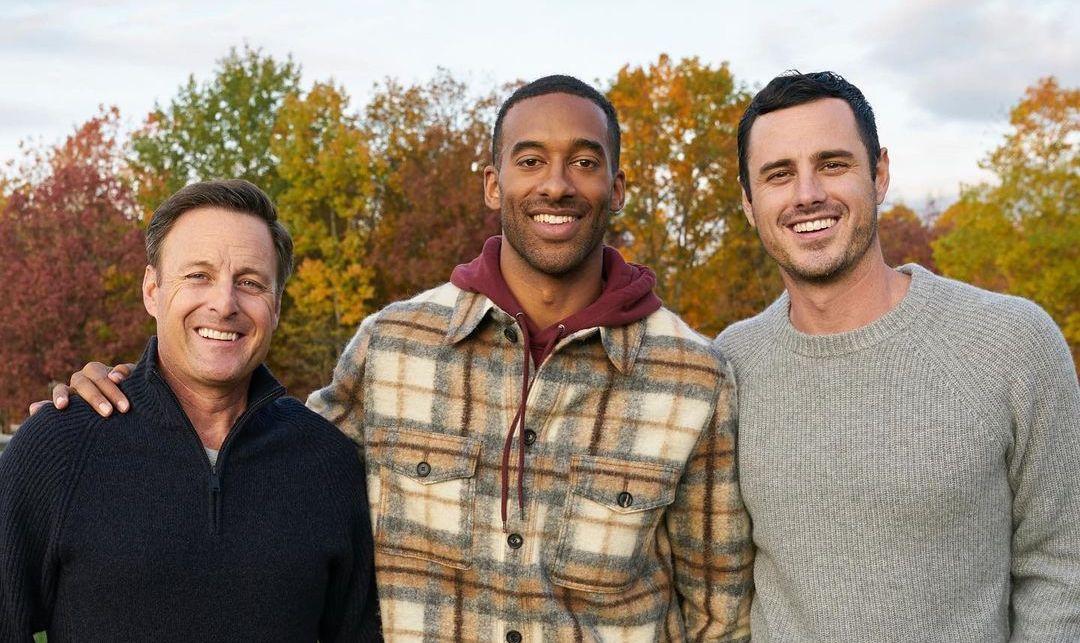 Chris Harrison, Matt James, Ben Higgins