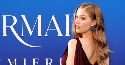 Jessica Alexander attends 'The Little Mermaid' premiere in Los Angeles.