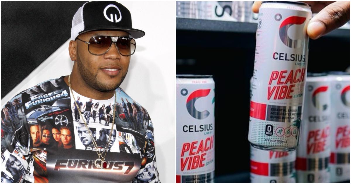 Flo Rida in a side by side with Celsius energy drink