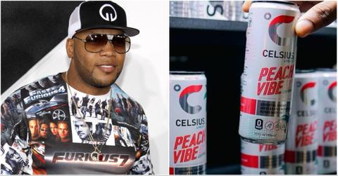 Flo Rida in a side by side with Celsius energy drink