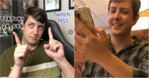 FryedBryce showing off his follower counts.