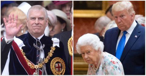 Did Trump say the Queen should pardon her son?