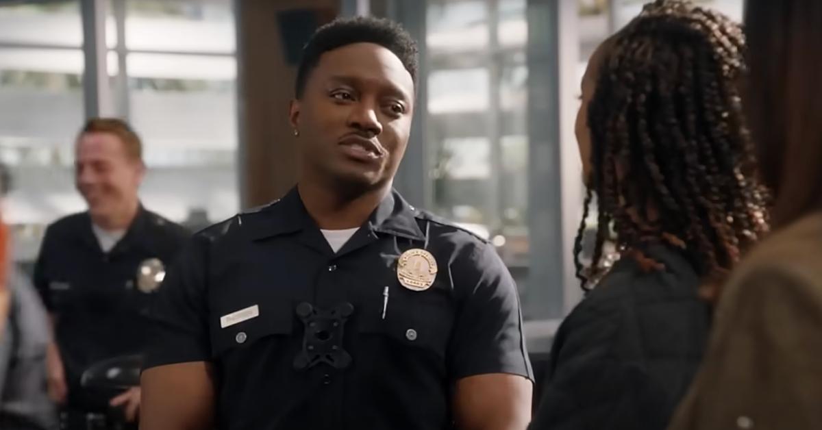 Tru Valentino in 'The Rookie'