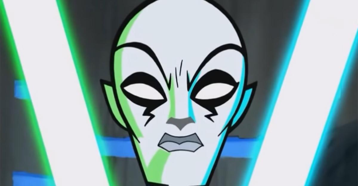 The first appearance of Asajj Ventress