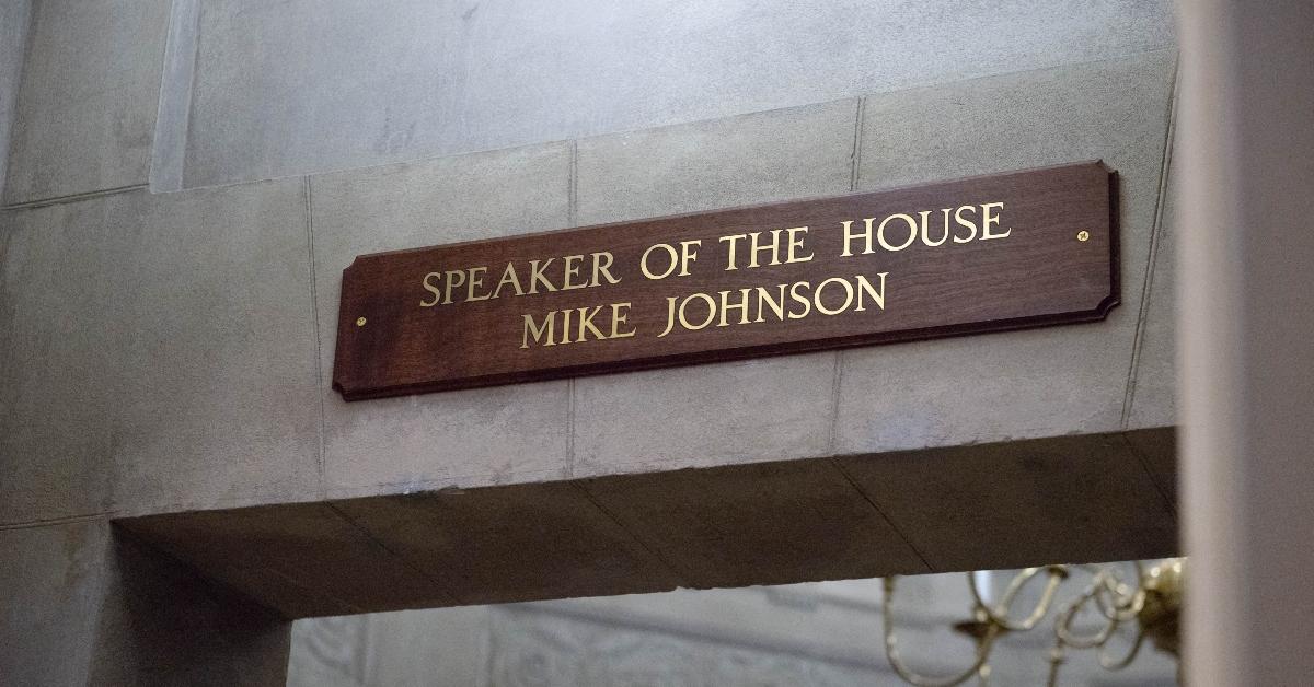 Speaker of the House, Mike Johnson plague