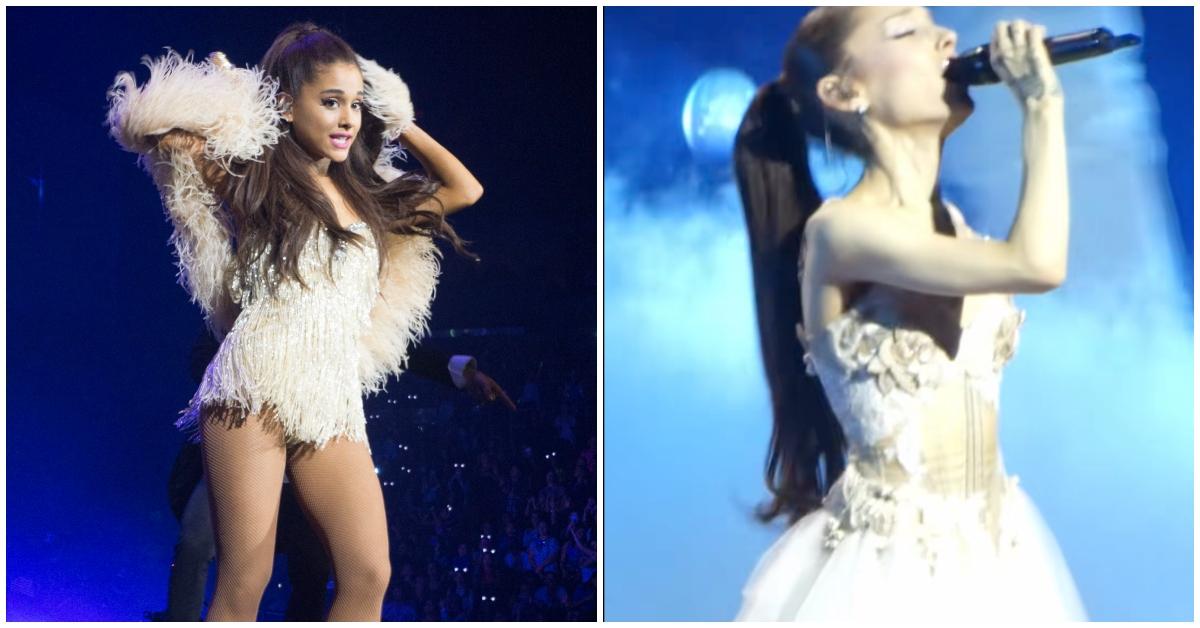 ariana grande before after