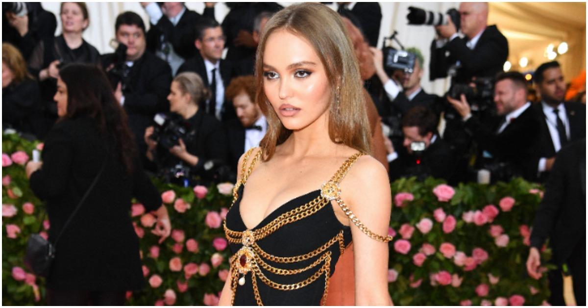 versace dress lily rose depp price