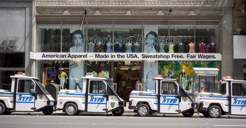 An NYC American Apparel