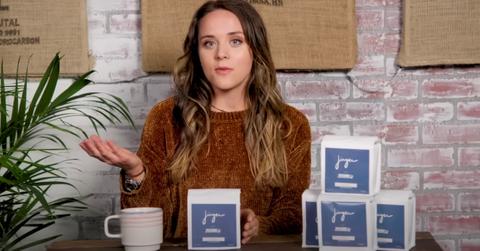 Jinger Duggar posing with coffee