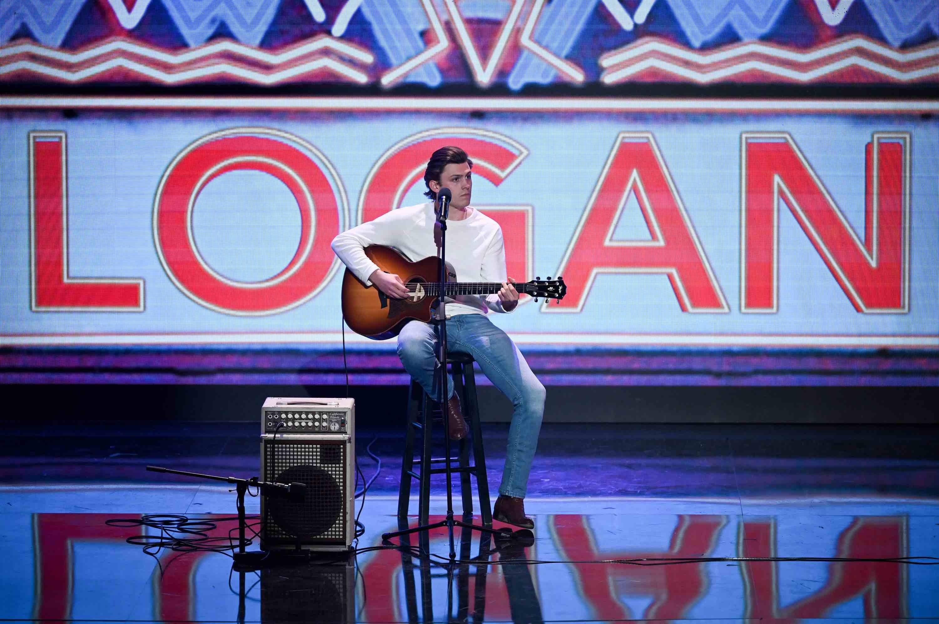 Logan performs during 'Claim to Fame.'