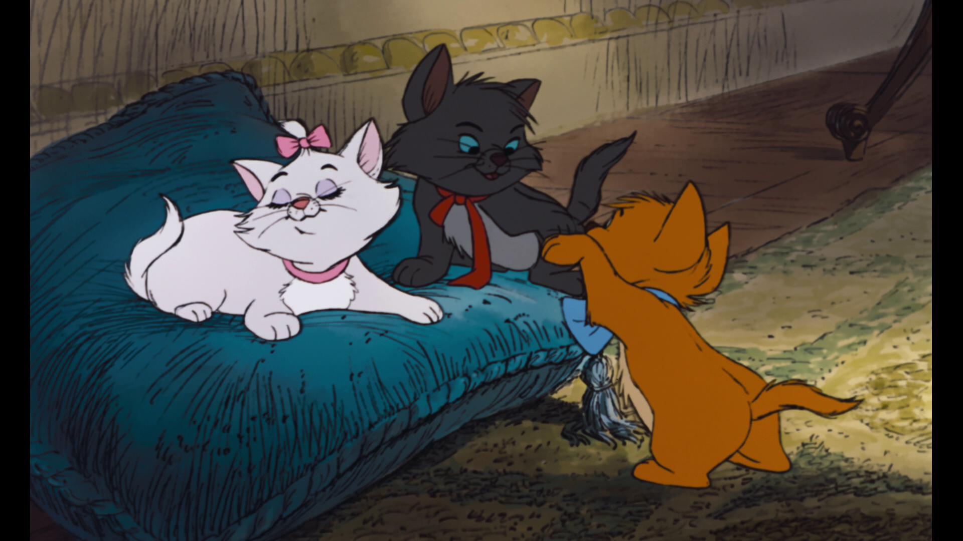 THE ARISTOCATS animation cartoon cat cats family disney wallpaper