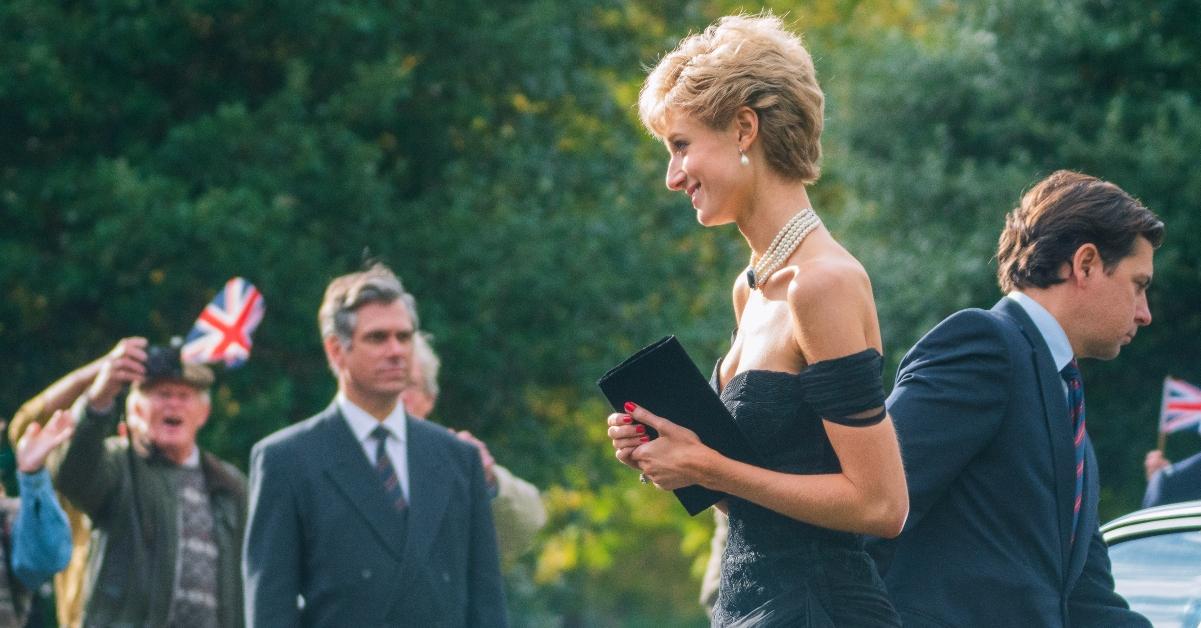 Elizabeth Debicki as Princess Diana in "The Revenge Dress"