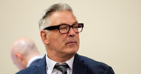 Alec Baldwin during his trial.