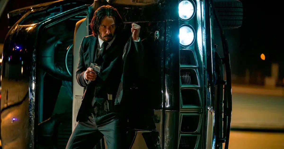 Keanu Reeves as John Wick in 'John Wick: Chapter 4'