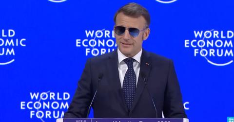 Why Is Emmanuel Macron Wearing Sunglasses?