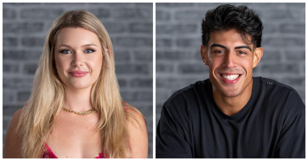 Hannah and Tony smile for their official portraits for Season 2 of 'The Mole.'