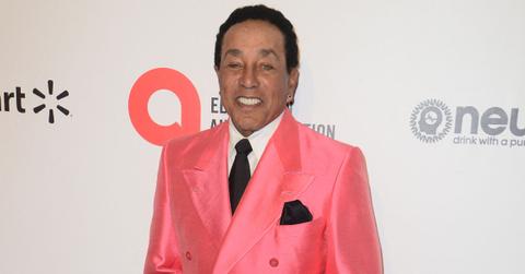 Smokey Robinson at the Elton John AIDS Foundation Academy Awards Viewing Party on Feb. 9, 2020.