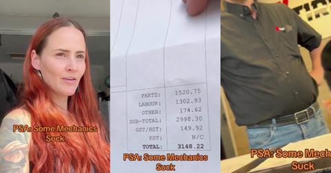 Woman Confronts Mechanic Lying About Brakes and Tires to Aunt