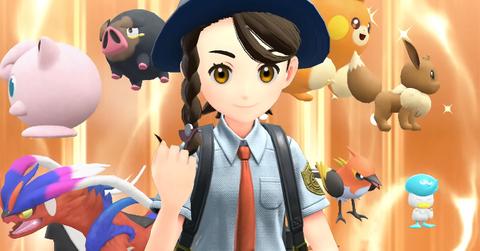 A trainer benefiting from Meal Powers in 'Pokémon Scarlet' and 'Pokémon Violet'