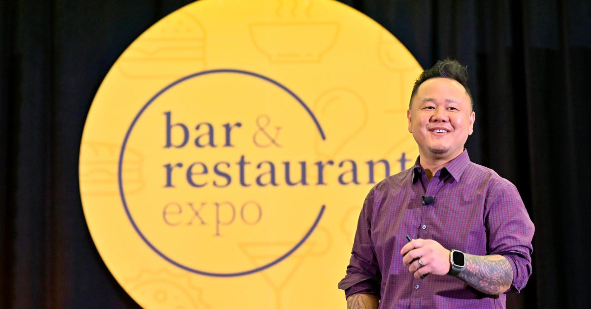 Jet Tila appearing live at the Bar & Restaurant Expo