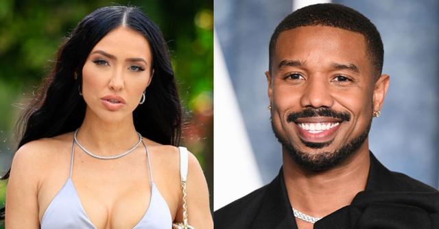 Breana Tiesi is seen on May 06, 2023 in Los Angeles, California. Michael B. Jordan attends the 2023 Vanity Fair.