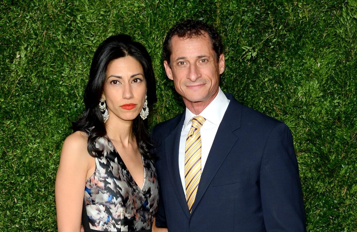 Huma Abedin and Anthony Weiner