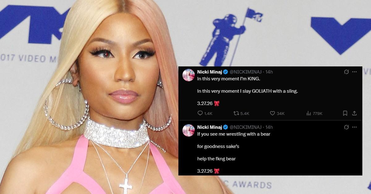 Nicki Minaj's social media activity