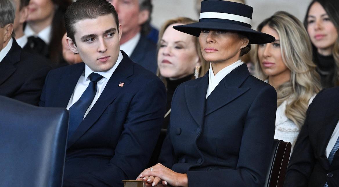 melania trump barron trump