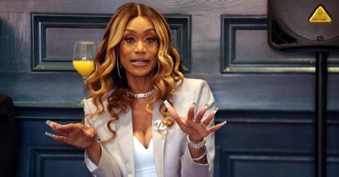Tami Roman speaks at VH1 sponsors Thee Media Mavens X EssenceFEST Takeover Brunch