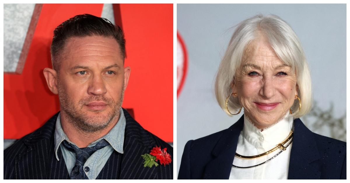 Tom Hardy and Helen Mirren