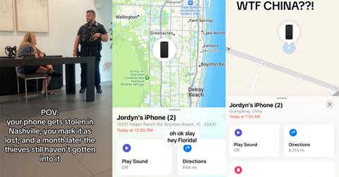 Phone gets stolen in Nashville, ends up in China