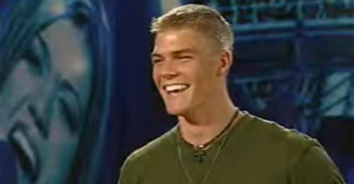 Alan Ritchson on 'American Idol' in 2004